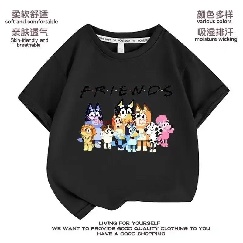 Bluey friends Children  T-Shirt