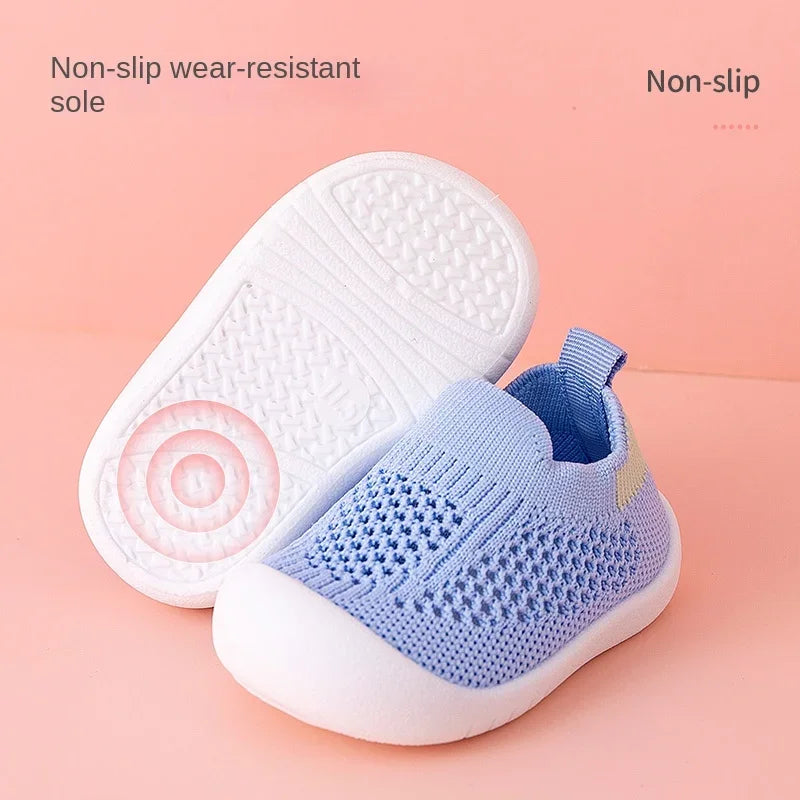 Casual Infant Breathable Mesh Non-Slip Sneaker