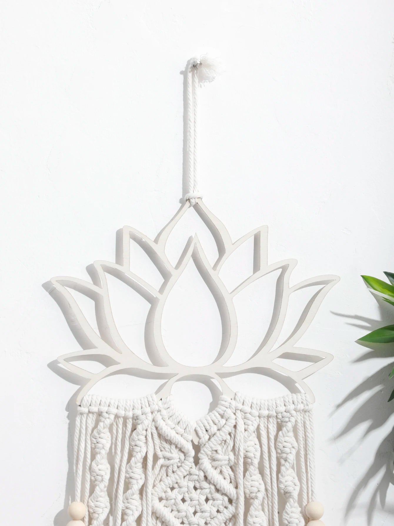 Lotus Macrame Wall Hanging Dream Catcher