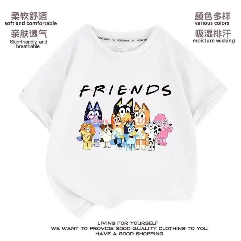 Bluey friends Children  T-Shirt