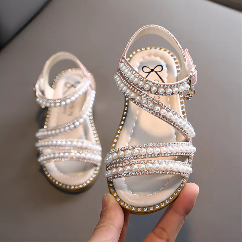 Baby Girls Rhinestone Sandals