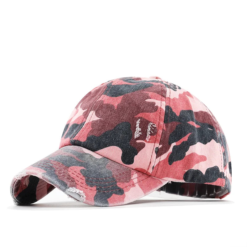 Women's Camouflage Baseball Cap