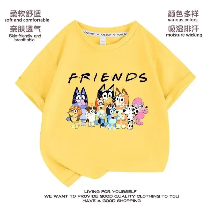 Bluey friends Children  T-Shirt