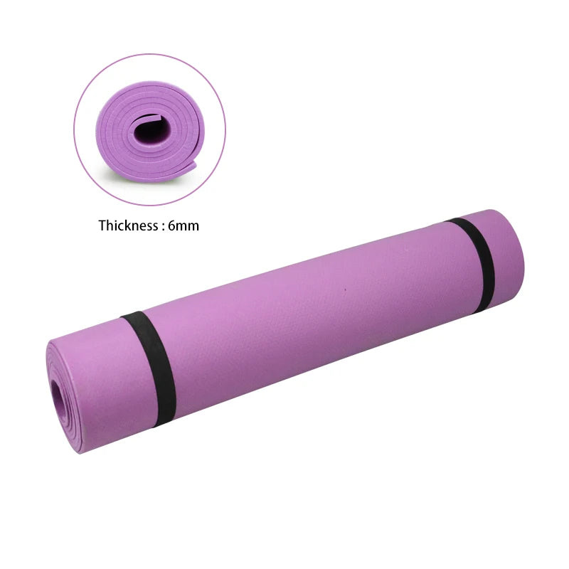 3MM-6MM Thick Yoga Mat - Anti-skid